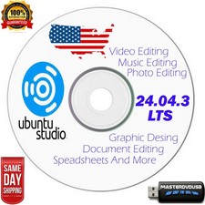 Ubuntu Studio 24.04.3 LTS Bootable Live Installer DVD – Creative Powerhouse OS picture
