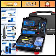 14-in-1 Professional Network Tool Kit - RJ45 Crimp Tool, Cable Tester, Wire Stri picture