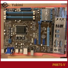 FOR ASUS P8B75-V DDR3 LGA 1155 32GB DVI VGA ATX Motherboard Test OK picture