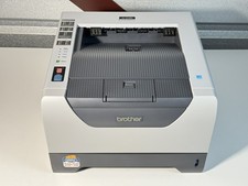 Brother HL-5340D Black & White Laser Printer 2K Pg Ct LOW USE *Read picture