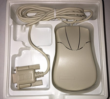 Brand new vintage Key Tronic 3 button mouse with serial cable in box picture