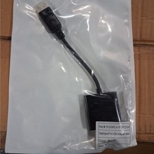 DisplayPort to VGA Adapter Cable DP Male to VGA Female 1080p for Dell HP Lenovo picture