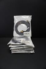 Lot of 8 Cat 8 X003246YBL Nylon 40Gbps/2000Mhz RJ46 Connector Ethernet Cable 6ft picture