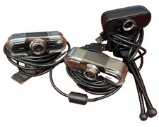 Lot of 3 Webcams PA452 Pro / PA452 / N5 Full HD Webcam USB TESTED picture