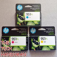 3-PACK HP GENUINE 951XL COLOR INK (RETAIL BOX)  * * * * * * * * * *  (CLEARANCE) picture