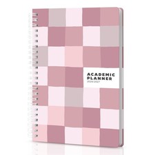 Academic Planner 2026-2027 Weekly Monthly Layout Dusty Pink 5.5x8.5 Sweetzer picture