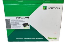 Genuine Lexmark Unison 50F0Z00 Black Toner Print Cartridge,New-Sealed in OpenBox picture