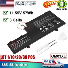 ✅LOT OM03XL Laptop Battery for HP EliteBook X360 1030 G2 863280-855 863167-171 picture