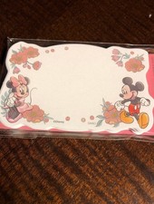 Disney Mickey and Minnie message cards picture