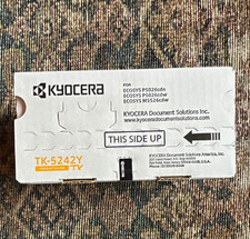 Kyocera TK-5242Y Genuine Original Yellow Laser Toner for ECOSYS P5026/M5526 picture