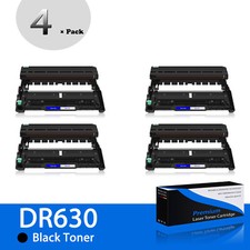 4PK Black Drum Unit DR630 DR-630 Compatible With Brother DCP-L2500D HL-L2340DW picture