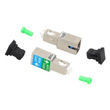 New SC/APC Male to SC/UPC Female Adapter Fiber Optic Coupler Converter Connector picture