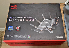 ASUS ROG Rapture Tri-Band Gaming Router GT-AX11000 WiFi 6 RGB FX USB 3.1 Gen 2 picture