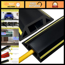 10ft Heavy Duty Floor Cord Cover - Cable Protector for Garage & Indoor/Outdoor U picture