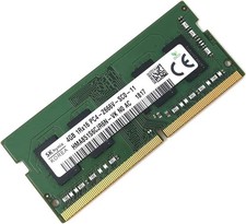 GREEN - SK HYNIX 4GB DDR4 AT 2666MHZ 260PIN SDRAM SODIMM LAPTOP MEMORY picture
