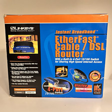 Linksys EtherFast BEFSR41 v2 Cable/DSL Router, 4-Port 10/100 Ethernet Firewall picture
