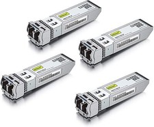 4 Packs 10GBase-LR 10G SFP+ Transceiver 1310nm SMF LC 10 km For Cisco SFP-10G-LR picture