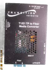 Transition Networks T1/E1 TP to Fiber Media Converter  SSDTF 1015-105 picture