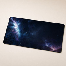 Clean Gaming Nebula Gaming Mouse Pad Desk Mat 36x18 picture