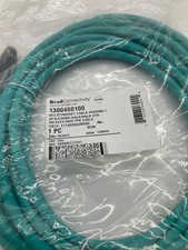 MOLEX 1300480100 M12 D-Coded Ethernet Cable 6M NEW picture