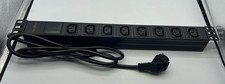 LogiLink PDU8A01 Power Distribution Unit (Pdu)  8 Ac Outlet(S) 1U Black picture