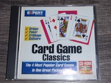 Card Game Classics PC CD-ROM Expert Software 1995 for Windows 3.1 Bridge Poker picture
