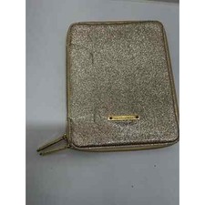 Juicy Couture Womens Medium Ed to the Stars Nook Glitter E-Reader Ipad Case Gold picture
