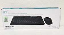 Rii RKM709 2.4 Gigahertz Ultra-Slim Wireless Keyboard and Mouse Combo picture