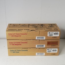 3 New Genuine Ricoh CL-3500n Type 165 Color Toner 402553 402554 LP Cassette Lot picture