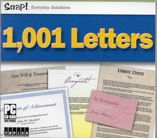 SNAP 1,001 Letters by Topics 2003 Entertainment Platform : Windows 98, 95, Me  picture