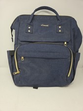 LOVEVOOK Blue Laptop Backpack 15.6 Inch Professional Womens Computer Bag Nurse picture