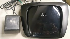 Used LINKSYS E1000 V2.1 Wireless Router & Power Supply Bundle (No Install CD) picture