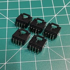 (5 Pcs) 4 Pin CD-Audio Connector Header Right Angle For Vintage Sound Cards picture