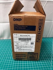 DNP RX1HS46-PS 4x6 ID Photo Printer Media Set 350 Prints IDW500 Open Box NEW picture