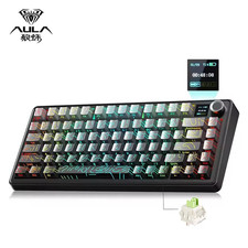 AULA F75 MAX 75% Wireless Mechanical Gaming Keyboard RGB Hot-Swap TFT NEW picture