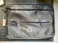 Snapchat Black Laptop/Computer Bag – Brand New, Official Logo, Padded Sleeve picture
