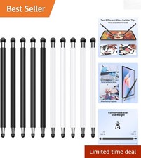10 Lightweight Dual-Tip Stylus Pens for Touchscreens - Ideal Gift for Creatives picture