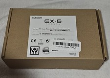 Elecom EX-G Track Ball Mouse Wireless Right Hand M-XT3DR BK-G Box & Instructions picture