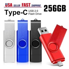 256GBType-C Flash Drive 2 in 1 OTG USB CDual Flash Storage for Android Phone PC picture