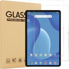2-Pack Clear Tempered Glass Screen Protectors for onn 11