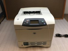 HP LaserJet 4240n Monochrome Laser Printer 102K Pg Ct Near Full Toner picture