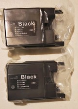 2 X Ink Cartridge Black - B-LC17XL/77XL | 79XXL | 450XL | 1280XL picture