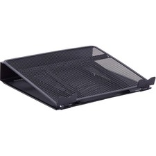 Lorell, LLR80620, Mesh Laptop Stand, 1 Each, Black 3.5