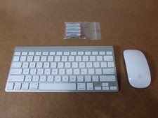 Genuine Apple A1314 Bluetooth Wireless Keyboard & A1296 Magic Mouse ~ Mac, iPad picture