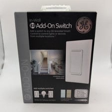 GE In-Wall EZ Add-On Switch ZW2004 Smart Control - BRAND NEW SEALED picture