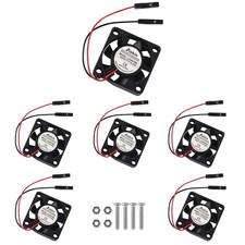 6 Pcs Mini Cooling Fan for Raspberry Pi 4/5, 30X30X7Mm, Quiet, Long Life picture