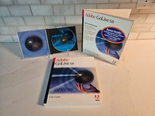VTG Adobe GoLive 5.0 Software for Mac w/ Serial Numbers, User & Quick Ref Guides picture