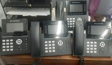(4) Grandstream GRP2615 10-Line 5 SIP Office IP Phones  picture
