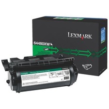 Original Lexmark 64480XW Black Toner. New Sealed Box, We Ship Fast picture