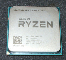 AMD RYZEN 7 PRO 2700   3.2GHz 8 CORE PROCESSOR, YD270BBBM88AF,  AM4, US SELLER picture